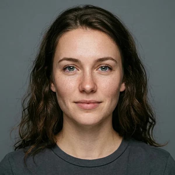 Model photo — professionally retouched result